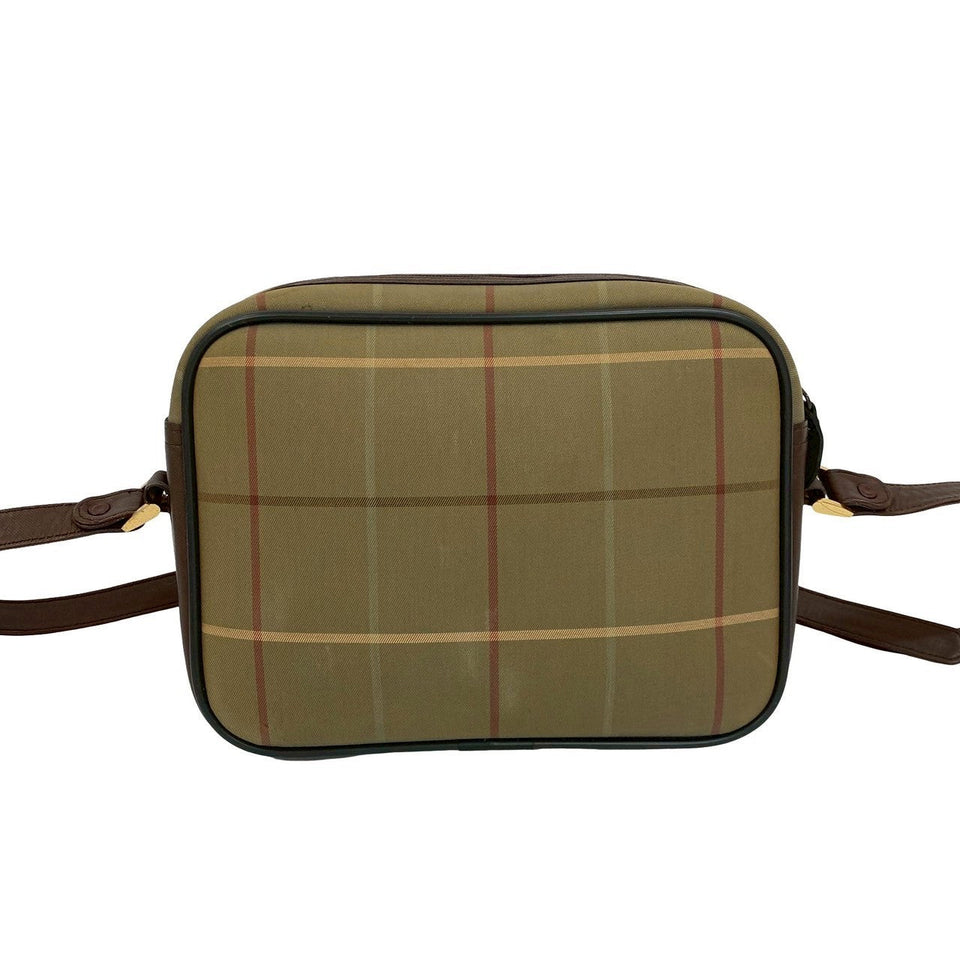 Burberry Shoulder Bag canvas Brown