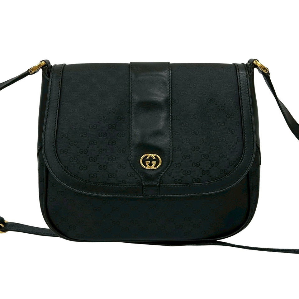 Gucci Shoulder Bag leather black