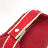 Hermes Handbag canvas Red Shoulder Bag Shoulder Bag Vanity bag Brid a Black GM Women