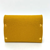 Hermes Accessory pouch felt Brown Etui Cult GM Playing Card Case