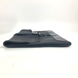 Hermes Clutch bag leather Navy City slide