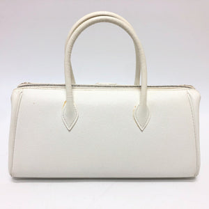 Hermes Handbag Epsom white Pararibbe Bay 27