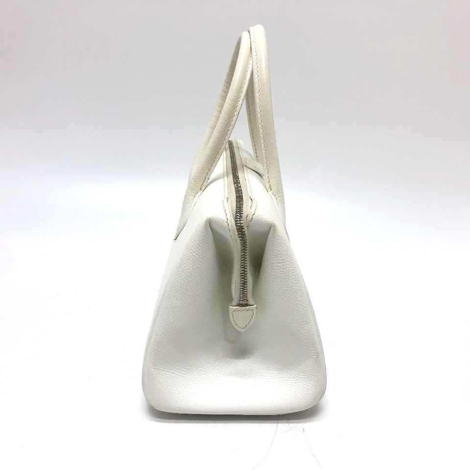 Hermes Handbag Epsom white Pararibbe Bay 27