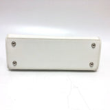 Hermes Handbag Epsom white Pararibbe Bay 27