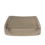 Hermes Clutch bag leather Greige type Equi unisex(Unisex)