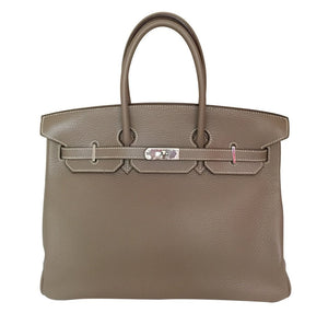 HermesEtoupe Birkin Bag 35cm PHW