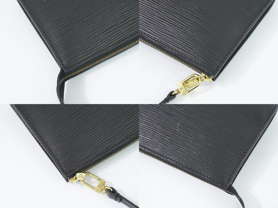 Louis Vuitton LV Pochette Accessoires Epi Leather Handbag Pouch