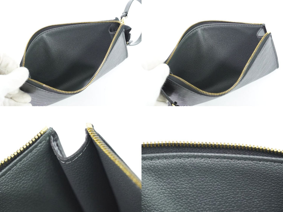 Louis Vuitton LV Pochette Accessoires Epi Leather Handbag Pouch