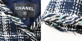 Chanel Tweed Jacket with Coco Mark Buttons