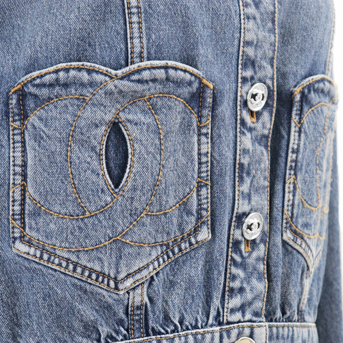 Chanel P76746 Cotton Denim Jacket