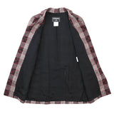 Chanel Jacket P33303 Burgundy Black 36