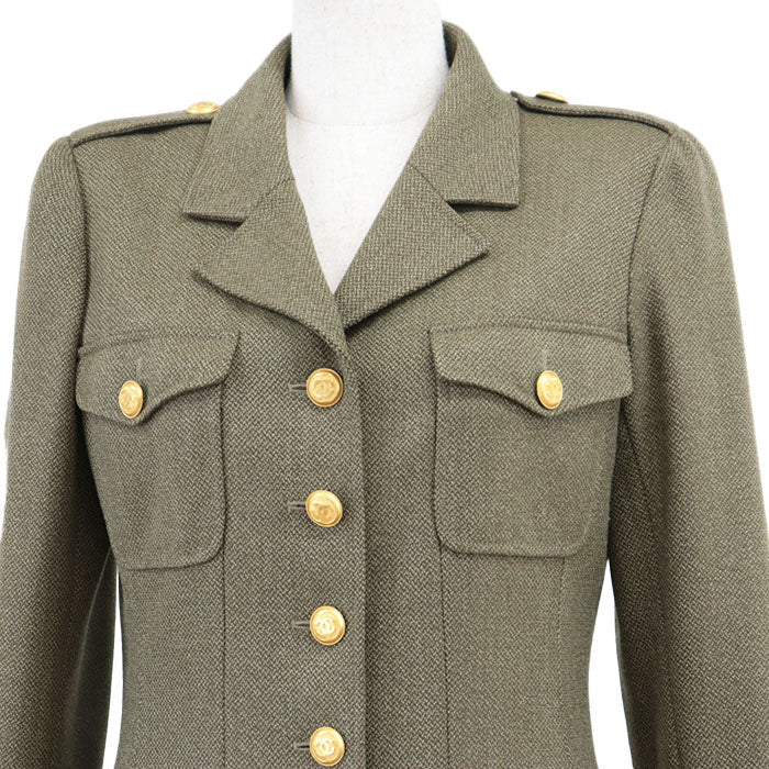 Chanel BOUTIQUE Wool Tweed Jacket