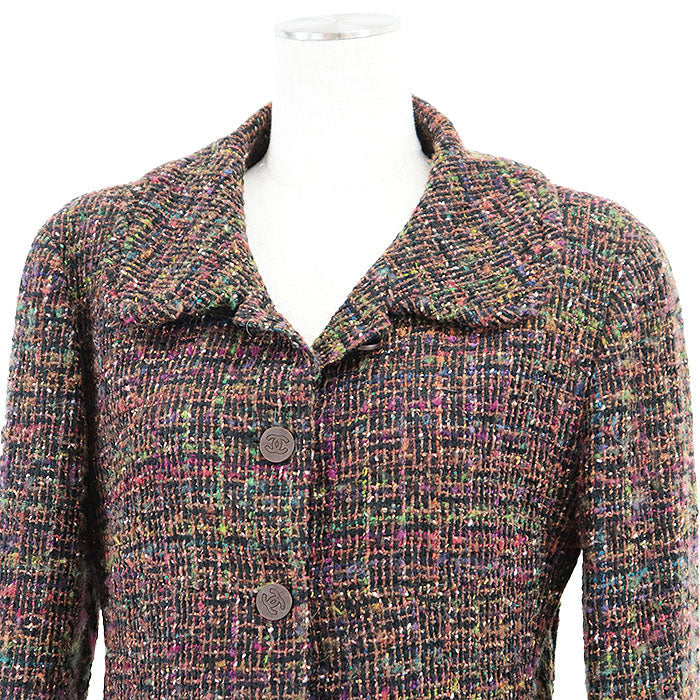 Chanel Tweed Jacket Wool Blend Jacket