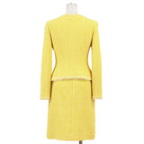 Chanel Tweed Wool Cotton 2way Set Up