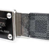 Louis Vuitton Sangle Adventure Damier Graphite Leather Belt