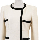 Chanel BOUTIQUE Tweed Cotton Jacket