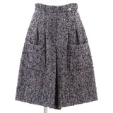 Chanel Tweed Wool Alpaca Skirt
