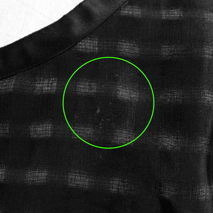 Chanel COCO Mark Charm 100% Silk Check Jacket