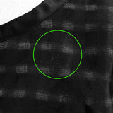 Chanel COCO Mark Charm 100% Silk Check Jacket