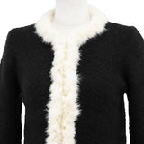 Chanel Mohair Blend Knit igan Jacket