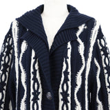Chanel P59195 Wool Cashmere Knit igan