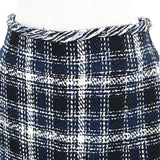 Chanel P58734 Tweed Cotton Linen Silk Skirt