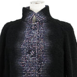 Chanel P52273 Tweed Cashmere Silk Wool Long Coat
