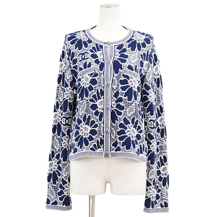 Chanel P63038 Wool Cotton igan