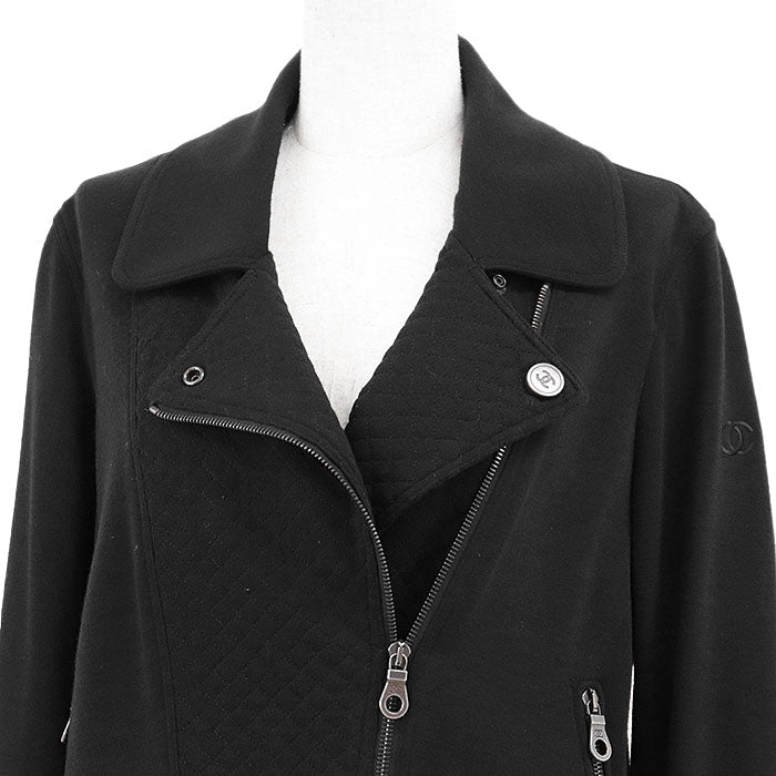 Chanel P38075 Matelassé 100% Wool Jacket