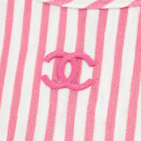 Chanel COCO Mark Embroidery Cotton Blend Pullover