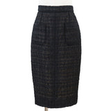 Chanel P43711 Tweed Mesh Skirt