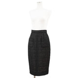 Chanel P43711 Tweed Mesh Skirt