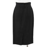 Chanel 09P P35515 Tweed Linen Blend Skirt
