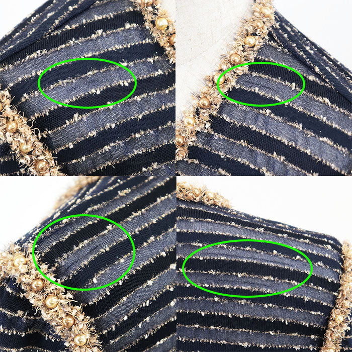Chanel P50939 Knit Tweed Jacket