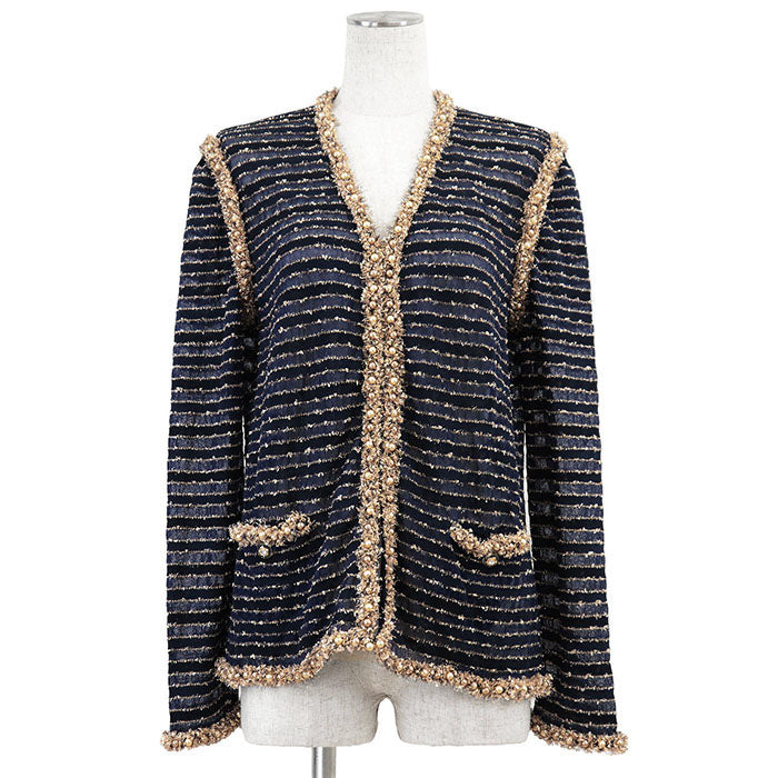 Chanel P50939 Knit Tweed Jacket