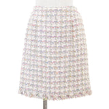 Chanel Tweed Cotton Blend Skirt