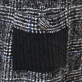 Chanel Glen Check Wool Nylon Skirt