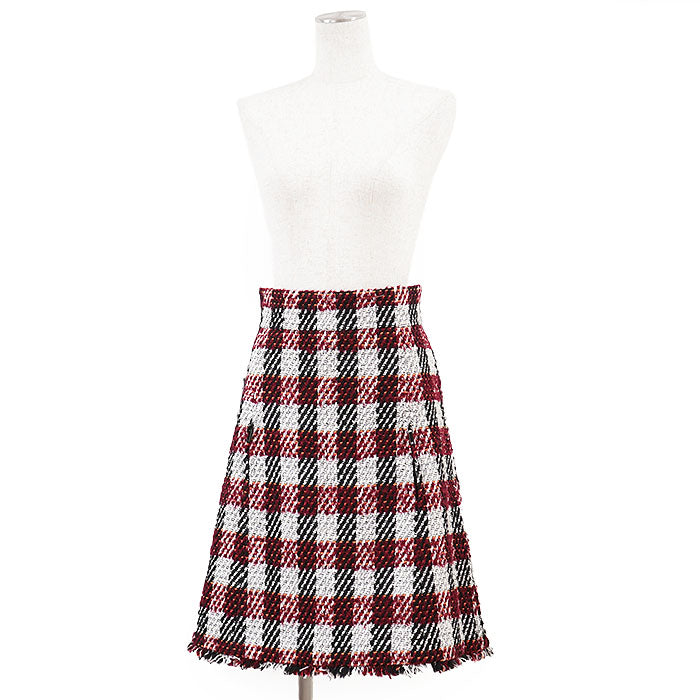 Chanel P55020 Tweed Cotton Wool Skirt
