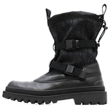 Dior Oblique Leather Jacquard Boots