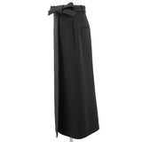 Christian Dior Wool Silk Long Skirt