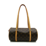 Louis Vuitton Papillon 30 Shoulder Bag PVC Coated Canvas Monogram