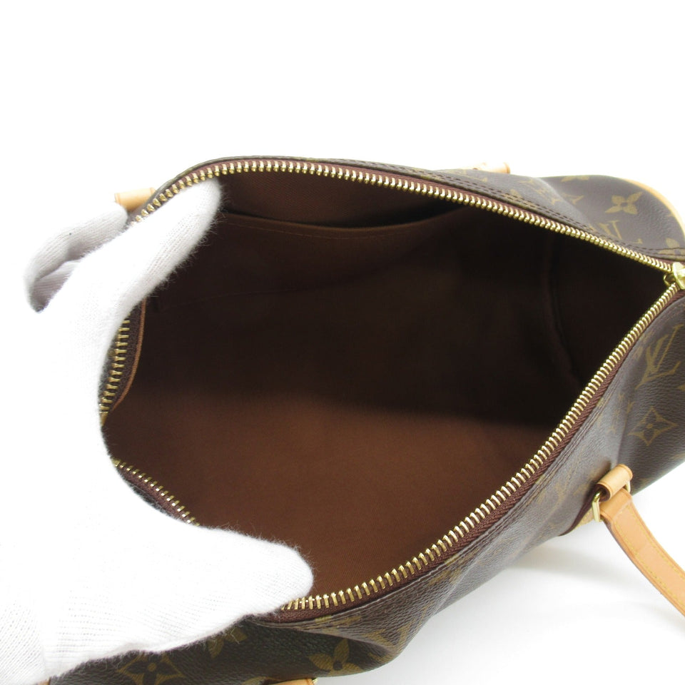 Louis Vuitton Papillon 30 Shoulder Bag PVC Coated Canvas