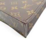Louis Vuitton Petite Sac Plat Shoulder Bag Coated Canvas