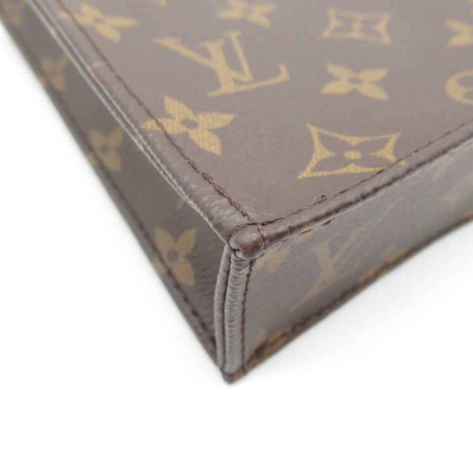 Louis Vuitton Petite Sac Plat Shoulder Bag Coated Canvas