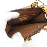 Louis Vuitton Petite Sac Plat Shoulder Bag Coated Canvas