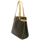 Louis Vuitton Batignolles Vertical PVC Coated Canvas Monogram Tote Bag
