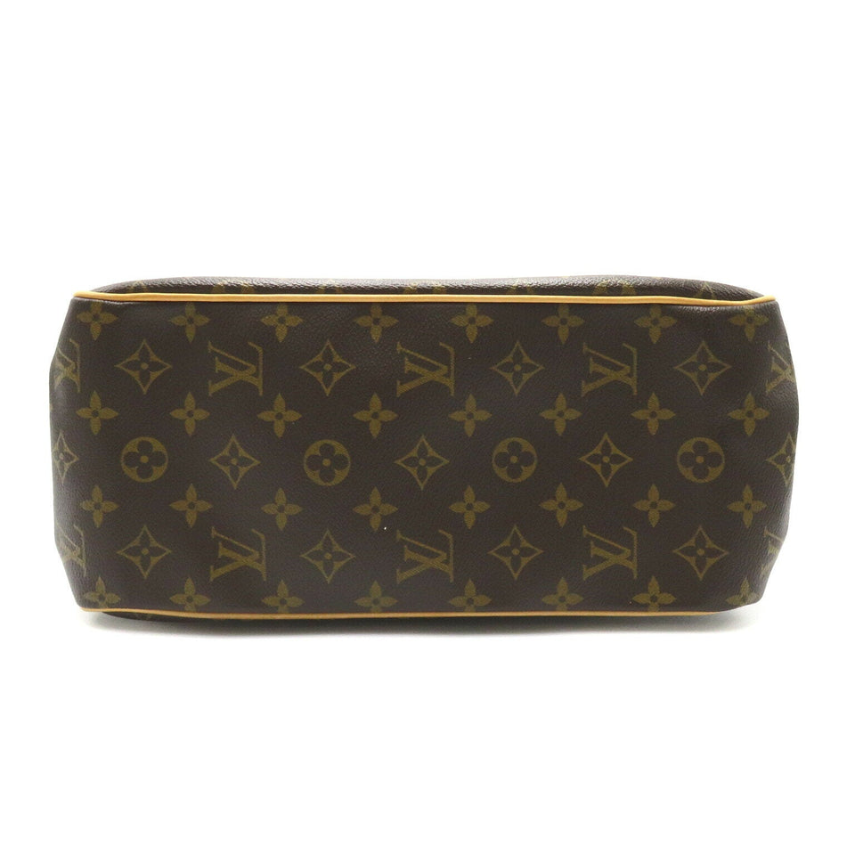 Louis Vuitton Batignolles Vertical PVC Coated Canvas Monogram Tote Bag