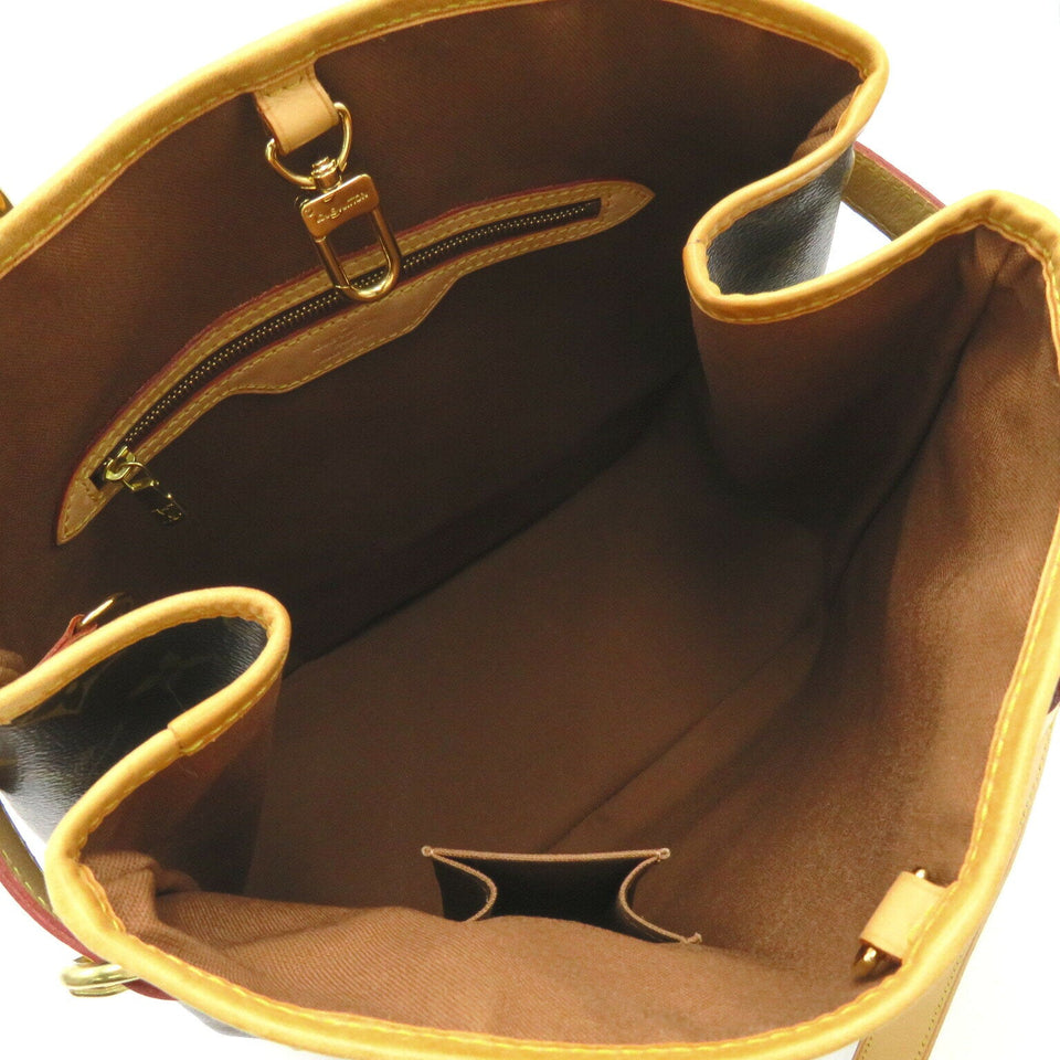Louis Vuitton Batignolles Vertical PVC Coated Canvas Monogram Tote Bag