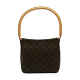 Louis Vuitton Looping MM Shoulder Bag Monogram Brown