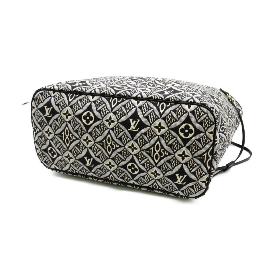 Louis Vuitton Neverfull MM Tote Bag Canvas Monogram Jacquard
